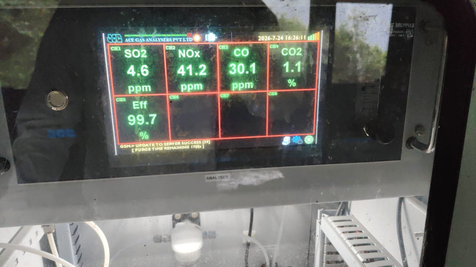 Continuous Emission Online Monitoring System (CEMS)