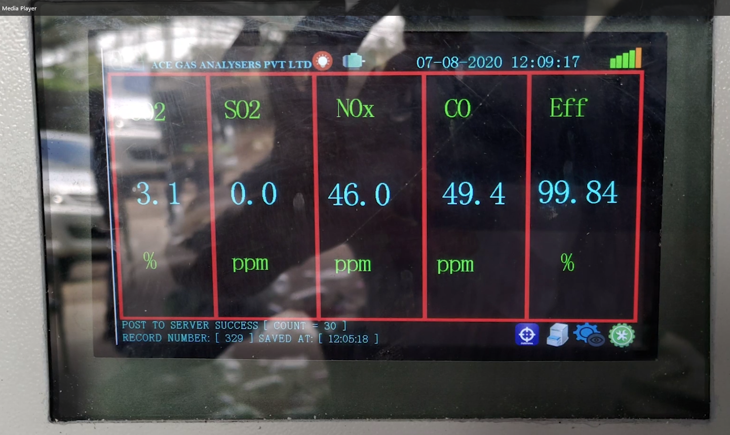 Online Monitoring System (CEMS)