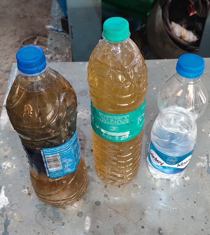 Settled Water for Recyclling